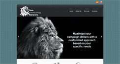 Desktop Screenshot of lionadnetwork.com